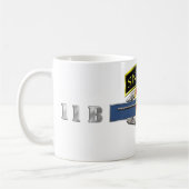 11B狙撃兵タブ第25 ID コーヒーマグカップ (左)