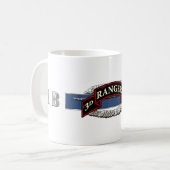 11B第75レーンジャーの第3大隊 コーヒーマグカップ (正面左)