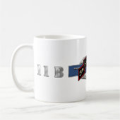 11B第75レーンジャーの第3大隊 コーヒーマグカップ (左)