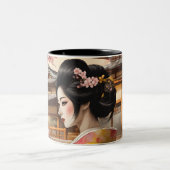 11ozアクセントコーヒーマグ、11ozコーヒーカップ、日本cof ツートーンマグカップ (中央)