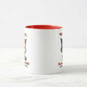 11ozアクセントマグ「Touchマイコーヒー」猫マグ マグカップ (中央)