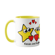 11ozカスタムな星はZazz_itによって名前のコーヒー・マグを加えます