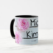 11ozカスタムコ結婚ンボ曲(M) (Zazz_it) マグカップ (正面左)