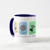 11ozコーヒーマグ「ジャストダンス」 マグカップ (正面左)