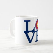 11ozコーヒーマグ – 柴愛 コーヒーマグカップ (正面左)