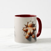 11ozジンジャーブレッドラップマグ マグカップ (正面右)