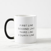 11oz カラー変形マグカップ(名入れ可能) モーフィングマグカップ (左)