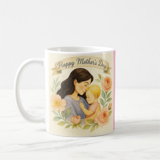 11oz Mother`s Day Mug コーヒーマグカップ (左)