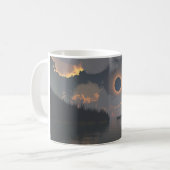 11oz mug with "Eclipse" image コーヒーマグカップ (正面左)