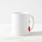 11oz. mug with German quote コーヒーマグカップ (正面右)