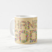 11oz Zazz_it著コンボのカスタムなコーヒー232マグ コーヒーマグカップ (正面左)