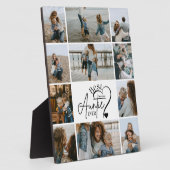 11Personalized Best Aunt Photo Collage フォトプラーク (側面)