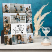 11Personalized Best Aunt Photo Collage フォトプラーク (側面)