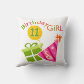 11th誕生日-誕生日ガール クッション (裏面)