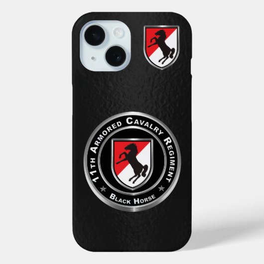 11th ACR 装甲騎兵連隊 Case-Mate iPhoneケース (裏面)