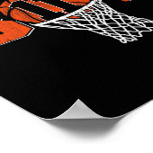 11th Birthday Boy Bysketbyll Lover 11 Years Old Bd ポスター (角)