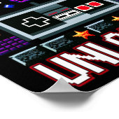 11th Birthday Boy Level 11 Unlocked Funny Video Ga ポスター (角)