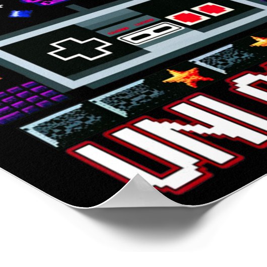 11th Birthday Boy Level 11 Unlocked Funny Video Ga ポスター (角)