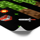 11th Birthday Gamer Pixel Creepin’ Into 11 Video G ポスター (角)