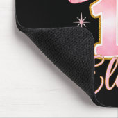 11th Birthday Girl Coquette Bow Its My Eleven Birt マウスパッド (コーナー)