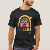 11th Eleventh Grade Squad Rainbow Awesome Teacher  Tシャツ (正面)