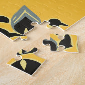 11x14アールデコScarabパズルfor Colorblind People ジグソーパズル (側面)