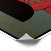 11x14インチアンチ宗教フクロウ（ダークカラー） ポスター (角)