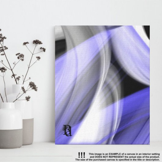 11x14インチラベンダームーントレンド抽象芸術アートバイオレット キャンバスプリント