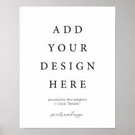 11x14インチ縦型/ポートレートポスター ポスター