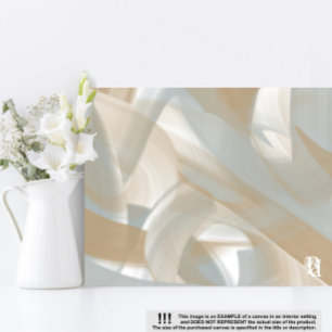 11x14インチSandy Tornado Trend抽象芸術アートベージュ キャンバスプリント