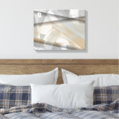 11x14インチSandy Tornado Trend抽象芸術アートベージュ キャンバスプリント (インサイチュ (寝室))