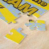 11x14サッカーパズル、色覚異常者用 ジグソーパズル (側面)