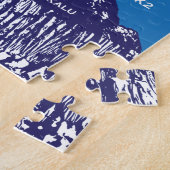 11x14ヒマラヤ山脈パズル(カラーブラインド人向け) ジグソーパズル (側面)