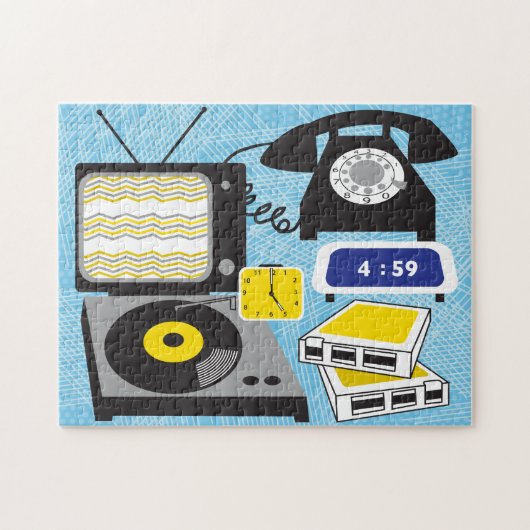 11x14ヴィンテージアイコンパズル（カラーブラインドの人用） ジグソーパズル (横)