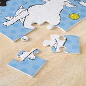 11x14愛犬家パズルfor Colorblind People ジグソーパズル (側面)