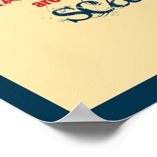 11x14感動的引用文タイポグラフィ ポスター (角)