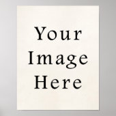 11x14正方形ポスターパーソナライズされた紙 ポスター (正面)