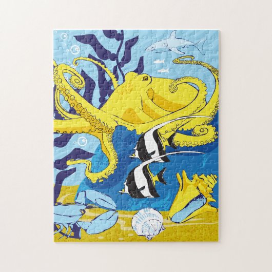 11x14海パズル（Colorblind People用） ジグソーパズル (縦)