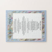 11x14" 252 Piece Nicene Creed Christian Prayer ジグソーパズル (横)