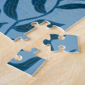 11x14 Frog Pondパズル(色盲) ジグソーパズル (側面)