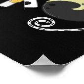 11x14 Hey Didle Diddle Rhyme Kids Room Wall Art ポスター (角)