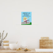 11x14 Humpty Dumpty Rhyme Kids Room Wall Art ポスター (キッチン)
