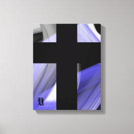 11x14" Lavender Moon Trend Abstract Art Violet キャンバスプリント