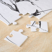 11x14 Lynx and Hareパズルfor Colorblind People ジグソーパズル (側面)