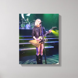 11x14 Lzzy Hale Halestorm Canvas Rock N Roll キャンバスプリント