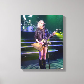 11x14 Lzzy Hale Halestorm Canvas Rock N Roll キャンバスプリント