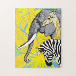 11x14 Safariパズルfor Colorblind People ジグソーパズル