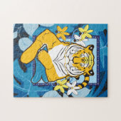 11x14 Tigerパズル(色盲) ジグソーパズル (横)