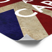 11X14Keep Calm and Carry Onポスター ポスター (角)