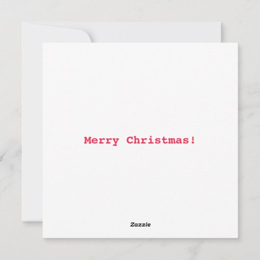 12おもしろい日クリスマスパラトリッジ梨の木フラット シーズンカード (裏面)